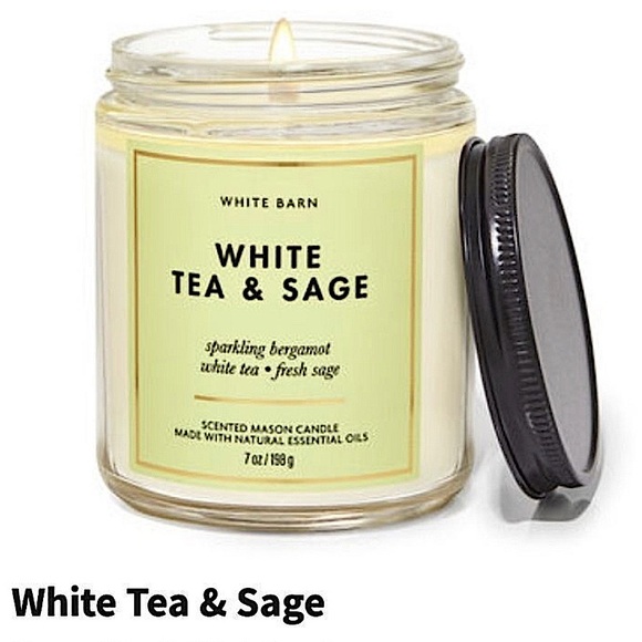 White Barn Other - Single Wick Candle — White Tea & Sage by White Barn